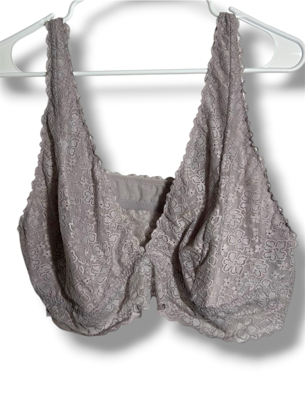Old Navy Purple Lace Bralette – Wireless – Size 3X